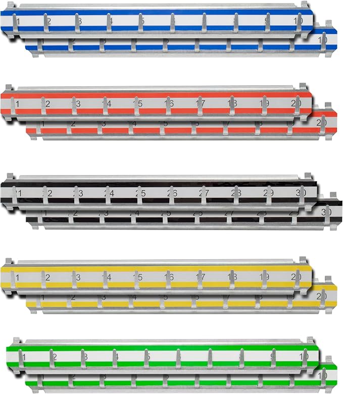 BARSKA AF13684 Labeled Key Shelves w/ 101-200 Numbered Hooks for Key Cabinets