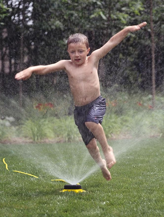 Dramm Available 15022 ColorStorm 9-Pattern Premium Turret Sprinkler with Heavy-D, Orange