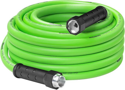 50 FT x 5/8″ Garden Hose, Lightweight Flexible Garden Water Hose with Swivel Handle, 200 PSI Working, 450 PSI Burst, Heavy Duty Water Hose for All-Weather Outdoor Use, G50GH06