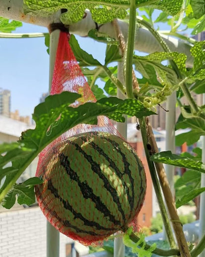 80 Pack Watermelon Nets, 20 Inches Reusable Cantaloupes Mesh Net Garden Cucumbers Growing Supporting Storage Net Bags for Vegetables, Honeydew