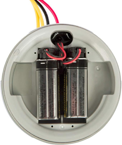 Hunter NODE-100-VALVE Battery Sprinkler Timer, 1-Zone Controller with Valve | 1-station battery irrigation controller with 1 in. PGV valve, flow control, DC-latching solenoid, and waterproof housing