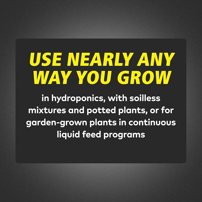 General Hydroponics HGC718805 FloraNova Grow 7-4-10, Robust Strength of Dry Fertilizer But in Rapid Liquid Form, Use for Hydroponics, Soilless Mixtures, Containers & Garden Grown Plants, 1-Gallon