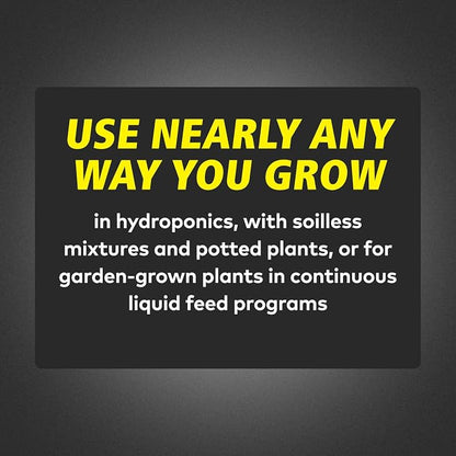 General Hydroponics HGC718805 FloraNova Grow 7-4-10, Robust Strength of Dry Fertilizer But in Rapid Liquid Form, Use for Hydroponics, Soilless Mixtures, Containers & Garden Grown Plants, 1-Gallon