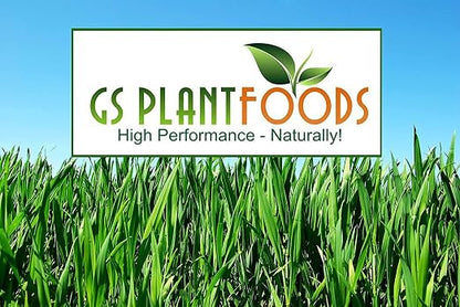 GS Plant Foods Root Ruckus Compost Fertilizer Organic Plant Food - Humic Acid & Sea Kelp Nutritional Root Supplement for Lawns, Soil, Shrubs & Vegetables - 55 Gallons
