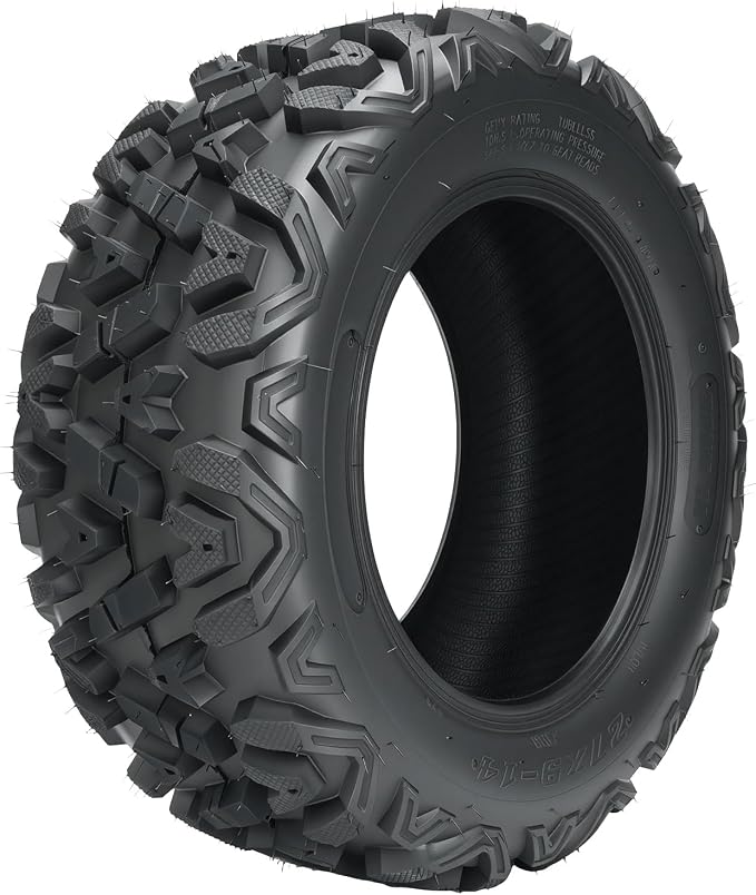 PHILTOP 27x9-14 ATV UTV Tires, 6-Ply Super Mud All-Terrain Off-Road Tires,Set of 1