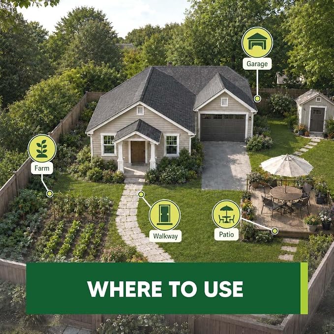 Snake Repellent for Yard, Snake Deterrent Outdoor, 12-Pack Snake Away Repellent for Garden/Lawn, Backyard Snake Repellent, Covers 120 Sq Ft, Lasts Up to 60 Days