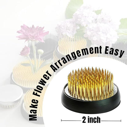 Ceramic Flower Pot Flower Arrangement Set Japanese Ikebana Floral Art Supplies Handmade Flower Bowl Decorative Flower Vase for Centerpieces (Small Black)
