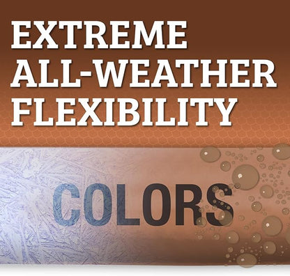 Flexzilla Colors Lead-In Garden Hose 5/8in. x 10ft., Lightweight All-Weather Water Hose, Durable and Flexible, Leak-Free Connections, Red Clay