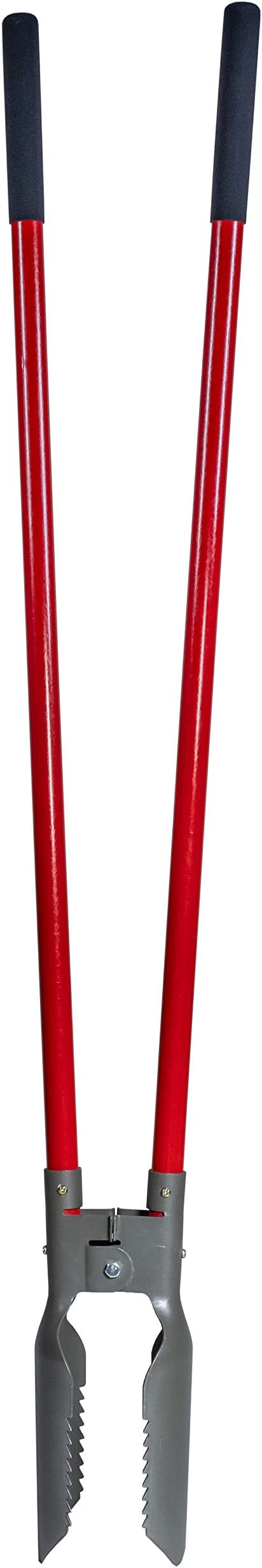 Root Slayer 23411 Post Hole Digger Garden Tool, Red