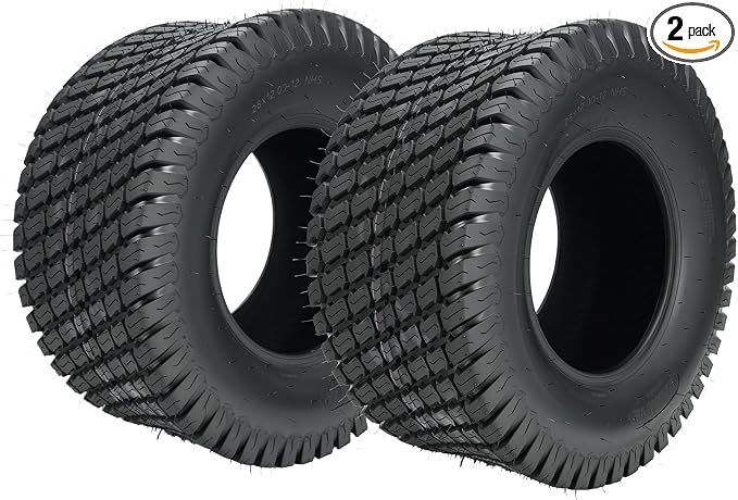 PHILTOP 26x12-12 ATV UTV Tires, 4-Ply Super Mud Lawn Mower, Golf Carts, Yard Trailers Tires,Set of 2