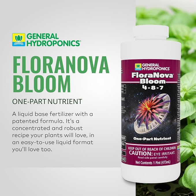 General Hydroponics GH1632 Flora Nova Bloom, Quart, 1