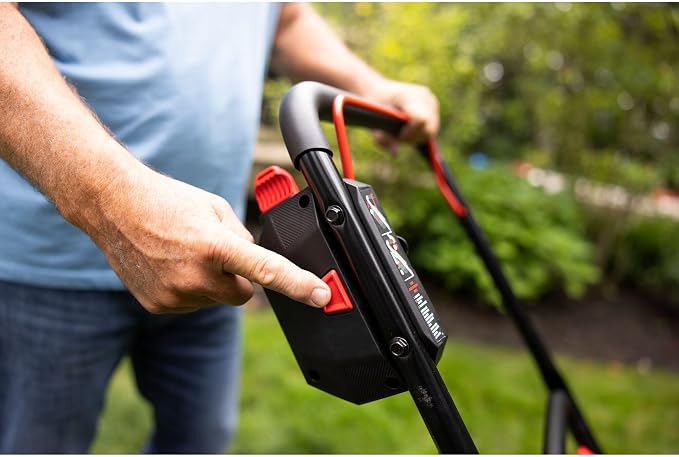 CRAFTSMAN V20 20 in Lawn Mower, 2 x 5Ah Batteries and 2 Chargers Included, High Effeciency Brushless Motor, Push Mower, Up to 50 Min of Runtime, Lightweight, Grass Bag, Low Profile (CMCMW220P2)