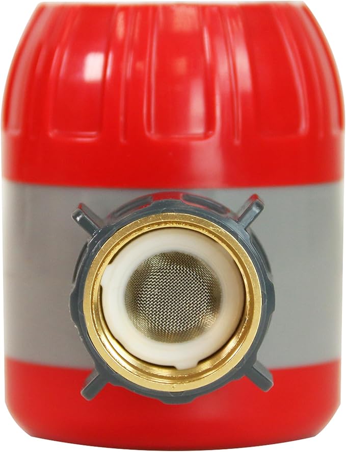 Chapin 41004: Mechanical Water Timer, Up to 120 Minutes of Watering, for Lawn and Gardens, Fits Standard Garden Hoses, Red/Gray