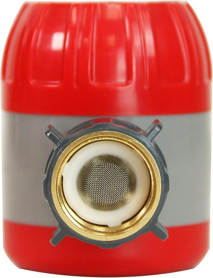 Chapin 41004: Mechanical Water Timer, Up to 120 Minutes of Watering, for Lawn and Gardens, Fits Standard Garden Hoses, Red/Gray