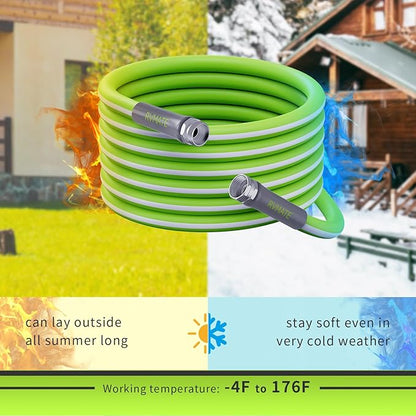 RVMATE RV Water Hose 15FT, 5/8” Inner Diameter Drinking Water Hose Lead-free, No Leaking Garden Hose For RV/Trailer/Camping, RV Accessories