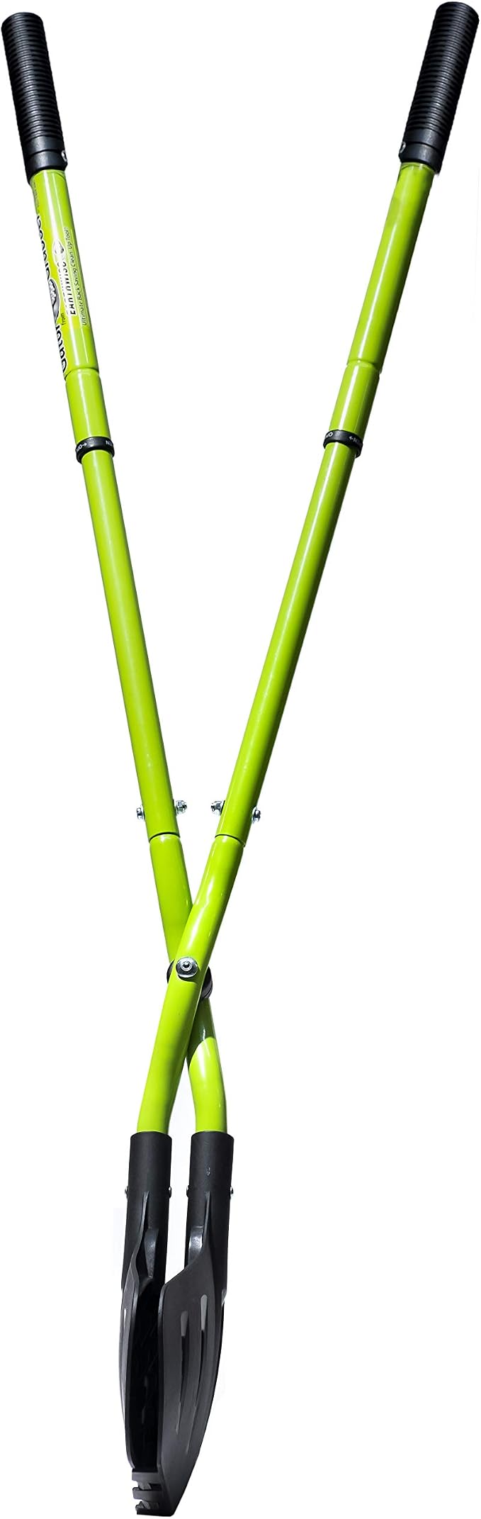 Earthwise 50002 Gator Grabber Telescoping Leaf Clean-Up Tool, Green/Black