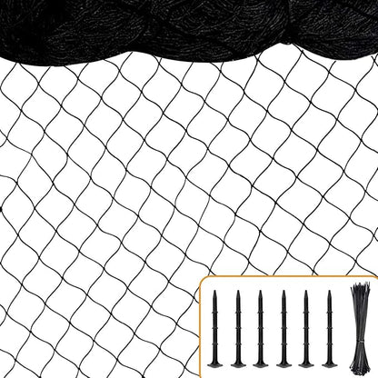 BSTPCOO Bird Nets 25'x100' with 1" Mesh Nylon Poultry Netting Heavy Duty Aviary Net Chicken Coop Netting, Garden Netting Deer Fence for Fruit Tree Trellis Net