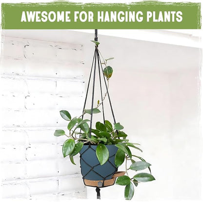 Self-Watering Pots for Indoor Plants 4 Pack, 6/8/10/12 Inch Outdoor Planters with Water Level Indicator&Deep Reservoir, Decorative Flower Pots for Indoor Plants,Home Decor (Blue, 12+10+8+6 inch)