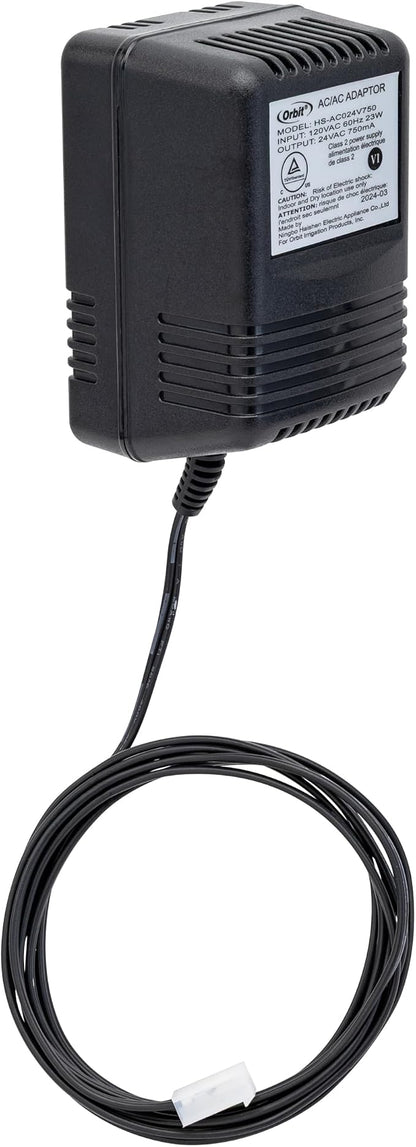 Orbit 57040 24V 750mA Transformer for Indoor Sprinkler Controllers