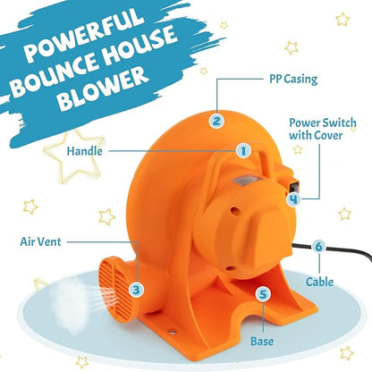 HONEY JOY Portable Air Blower