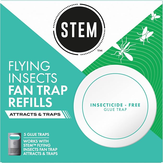 STEM Flying Insect Fan Trap Glue Reﬁll Pads, 5 Count