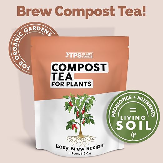 Compost Tea Starter – Granular Microbial Blend for Faster Brewing, Stronger Microbes & Richer Compost, 6 oz
