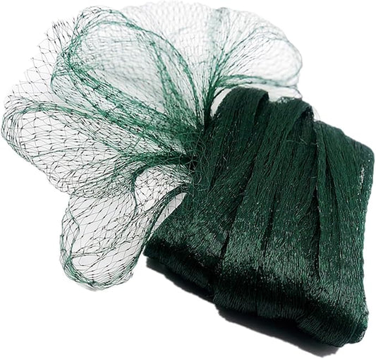 Bird Netting for Garden 6.5X100 FT, 1/4 Inch Mesh, Protect Blueberry, Strawberry, Tomatos, Vegetables. Fruit Tree Netting for Cicadas Against Deers, Squirrels, Bunnies, and Small Critters.