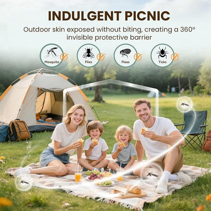 Mosquito Repellent 18 Pouches for Patio & Outdoor, Natural Mosquito Repellent for Yard, Indoor Mosquito Control for Room & Bedroom, Keep Mosquito Away for Camping, RV, and Home