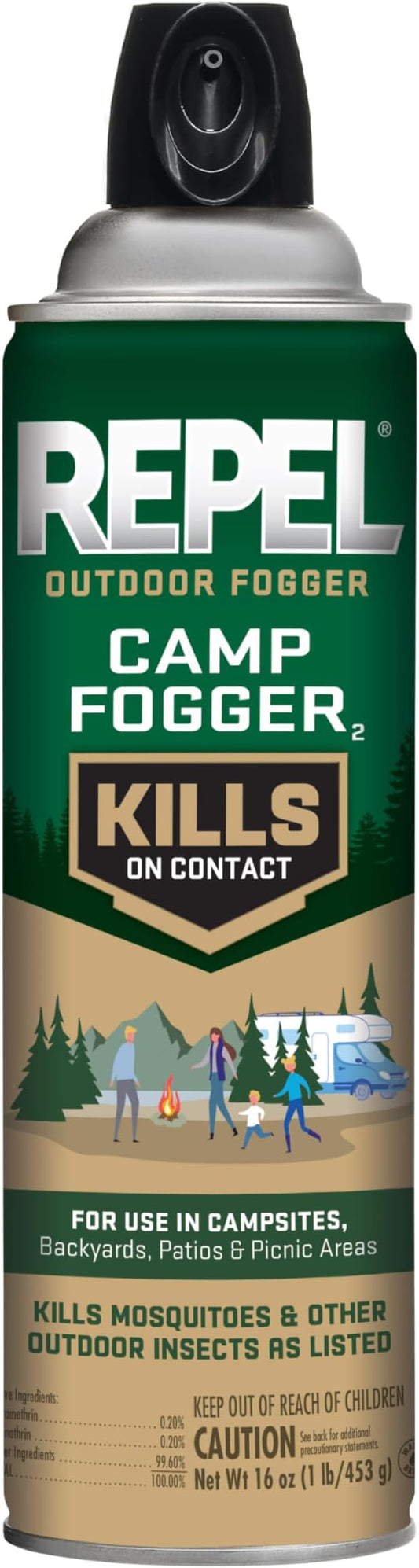 Repel Outdoor Fogger 16 Ounces, Kills Mosquitoes