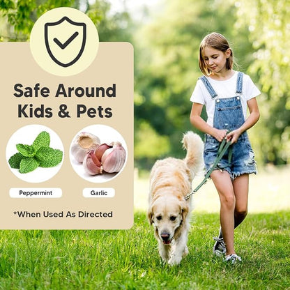 Snake Repellent Outdoor, Natural Snake Repellent for Yard Powerful Pet Safe, Keep Snakes Out of Your Yard, Backyard Snake Deterrent, Snakes Away Repellant- 8P
