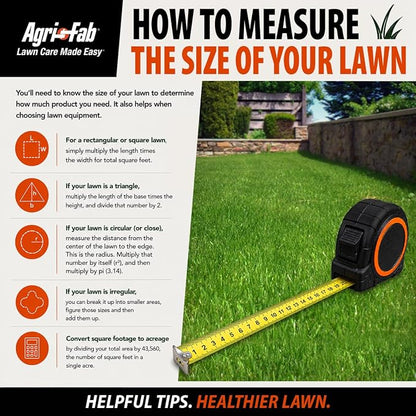 Agri-Fab Tow Behind ATV/UTV Broadcast Spreader for Seed, Fertilizer, Salt and Ice Melt, 185 lb Capacity with 12 Ft Spread Width