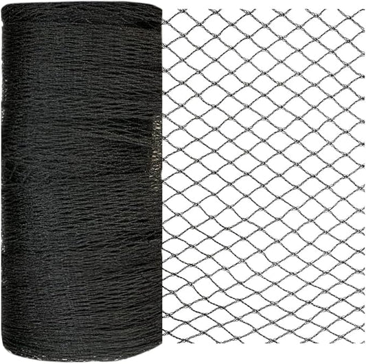 Bird Netting 7.5x100 Ft, 1/2 in Mesh Heavy Duty Garden Netting | Extra Strong Woven Mesh Netting Pest Barrier for Plants, Fruit Trees, Vegetables, Animal Fencing Against Birds, Deer, Poultry