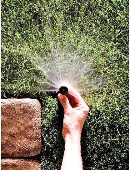 Rain Bird 1804HV15PR Pressure Regulating (PRS) High-Efficiency Professional Pop-Up Sprinkler, 0° - 360° Adjustable Pattern, 12' - 15' Spray Distance, 4" Pop-up Height