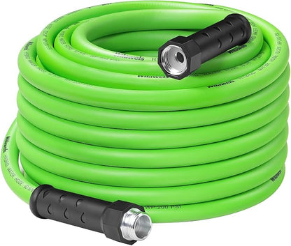 75 FT x 5/8″ Garden Hose, Lightweight Flexible Garden Water Hose with Swivel Handle, 200 PSI Working, 450 PSI Burst, All-Weather Outdoor Use, Heavy Duty Water Hose for for Lawn, Yard, G75GH06