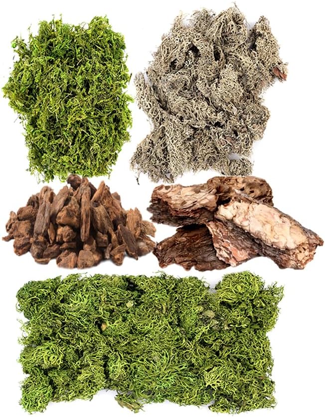 SuperMoss (23210) Moss Mix – Premium Decorative Moss for Crafts, Terrariums, Wedding & Table Décor, 200 cu in, Dried Mix