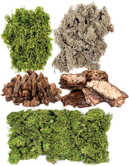 SuperMoss (23210) Moss Mix – Premium Decorative Moss for Crafts, Terrariums, Wedding & Table Décor, 200 cu in, Dried Mix