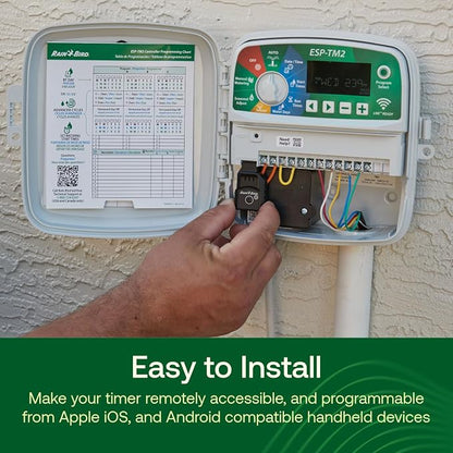 Rain Bird LNK2 Smart WiFi Module (2nd Generation),Compatible with TRU Rain Bird Irrigation Timers and ESP-LXIVM,ESP-ME,ESP ME3,ESP-TM2,LXME2,RZXe Controllers Made After 11/2/16,(Pack of 5)