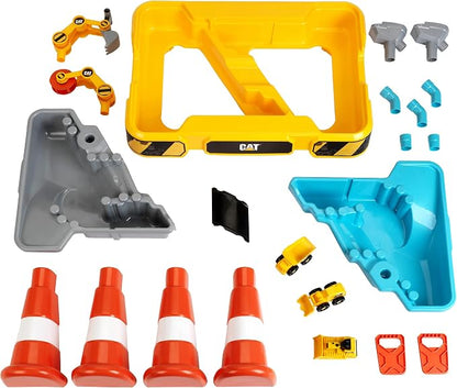 Klein CAT: Sand and Water Play Table, Kids Pretend Play, Construction Toys, Ages 18 Months+