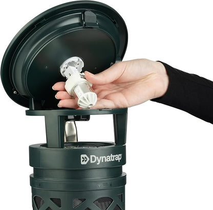 DynaTrap DT1130-GRSR Mosquito & Flying Insect Outdoor Trap and Killer + DynaTrap 100611 Atrakta Lure Sachet, Lasts 60 Days, Mosquito Attractant