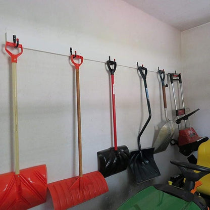 Heavy Duty Steel Garage Storage Utility Hooks, 8 Pack Wall Mount Hanging Storage Utility Hanger
