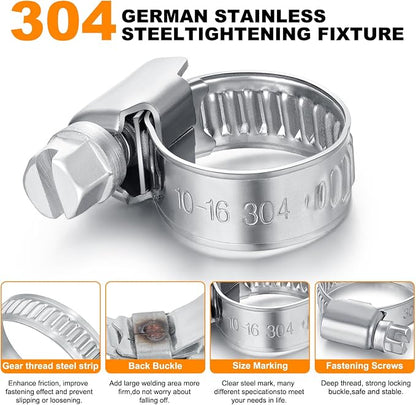 SIGURANTA 1/2“ male hose fittings - Brass GHT Thread Spigot Connector | Outdoor Water Hose Fitting for Sprinkler Gun Connection | Garden Hose End Adapter (1/2" MHT Barb Fitting 10PCS)