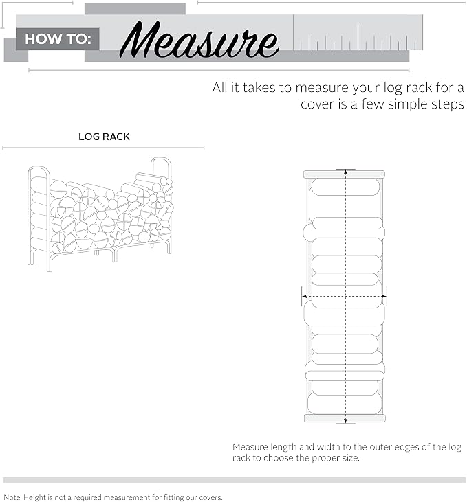 Classic Accessories Veranda Water-Resistant 4 Foot Log Rack Cover, Patio Furniture Covers