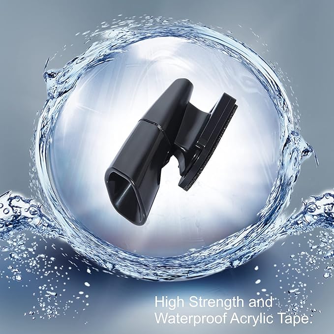 8Pcs Deer Whistles for Vehicles Wind Activated Black