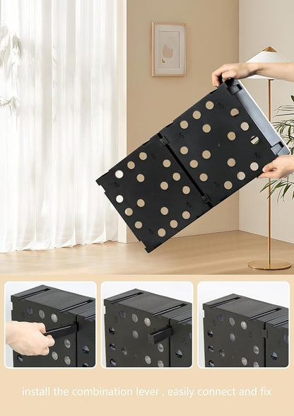 Gonice 18 Drawer Plastic Screw Storage Organizer, Tool Storage Box for Screws, Nuts and Small Parts