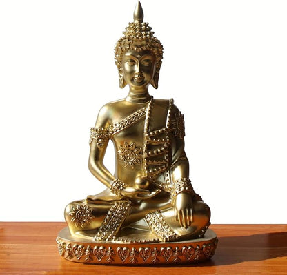 Carefree Fish Buddha Statue Minimalist Sandstone Decoration Buda Decor Bring Home a Ray of Sunshine 4Inch
