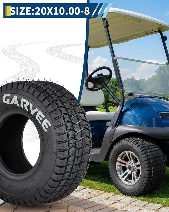 2 Pack 9x3.50-4 Lawn Mower Tires,9x3.5-4 NHS Off-Highway Tires, 9x3.5x4 Turf Tires Replacement for Riding Mower Garden Tractor Golf Cart Utility Vehicle,2PR Tubeless
