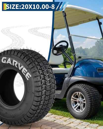 2 Pack 9x3.50-4 Lawn Mower Tires,9x3.5-4 NHS Off-Highway Tires, 9x3.5x4 Turf Tires Replacement for Riding Mower Garden Tractor Golf Cart Utility Vehicle,2PR Tubeless