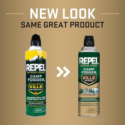 Repel Outdoor Fogger 16 Ounces, Kills Mosquitoes