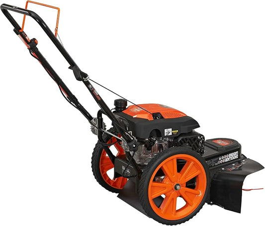 YARDMAX YL2250 22 in. 170cc Gas Walk Behind String Trimmer Mower, Orange