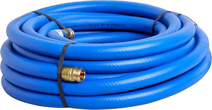 Underhill UltraMax Commercial Garden Water Hose 50 ft, Lightweight, Flexible, Anti-Kink, All Weather, 1200 psi, H75-050B, 3/4 Inch x 50 ft, Blue